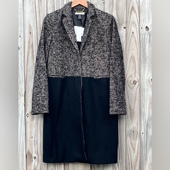 NWT- Liz Claiborne Wool Coat - Picture 1 of 6